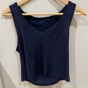 brandy melville navy blue tank top